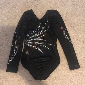 Girls Competition Gymnastics Leotard